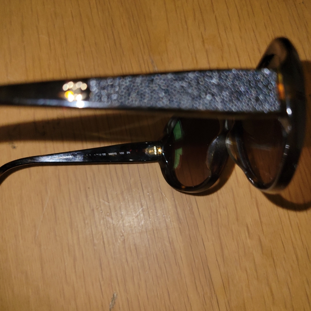 CHANEL Oversized Sunglasses in Brown with Case, Box, and Shopping Bag - Picture 10 of 14